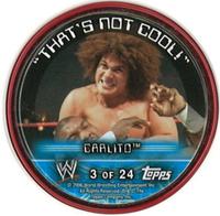 2006 Topps WWE Insider - Coins #3 Carlito  Back