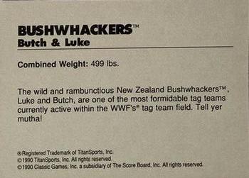 1990 Classic WWF - Promos #NNO The Bushwhackers Back