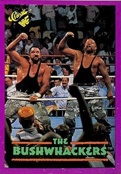 1989 The Bushwackers Luke & Butch Honeycomb Cereal 18" x 11 1/4" WWF Poster 