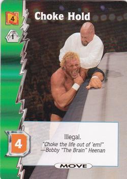 2000 Wizards Of The Coast WCW Nitro #NNO Choke Hold Front