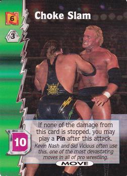 2000 Wizards Of The Coast WCW Nitro #NNO Choke Slam Front