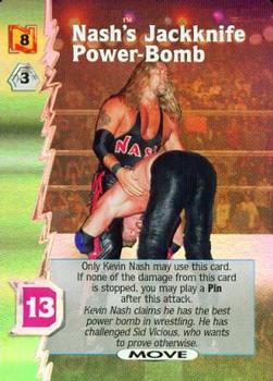 2000 Wizards Of The Coast WCW Nitro #NNO Nash's Jackknife Power-Bomb Front