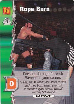 2000 Wizards Of The Coast WCW Nitro #NNO Rope Burn Front