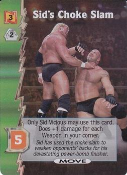 2000 Wizards Of The Coast WCW Nitro #NNO Sid's Choke Slam Front