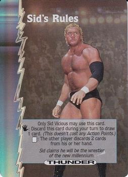 2000 Wizards Of The Coast WCW Nitro #NNO Sid's Rules Front