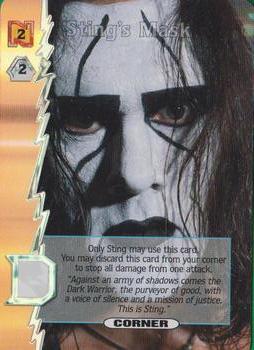 2000 Wizards Of The Coast WCW Nitro #NNO Sting's Mask Front
