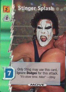 2000 Wizards Of The Coast WCW Nitro #NNO Stinger Splash Front