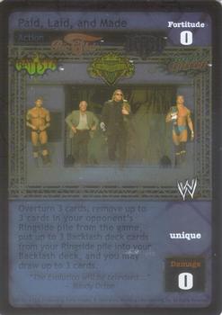 2004 Comic Images WWE Raw Deal: Vengeance #102 Paid, Laid, and Made Front
