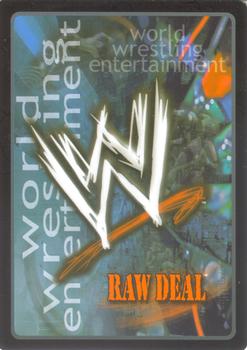 2004 Comic Images WWE Raw Deal: Vengeance #10 Short Arm Rib Breaker Back