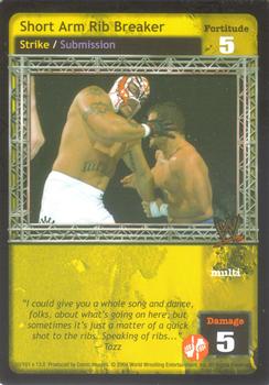 2004 Comic Images WWE Raw Deal: Vengeance #10 Short Arm Rib Breaker Front