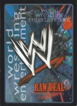 2004 Comic Images WWE Raw Deal: Vengeance #11 Blindside Kick Back