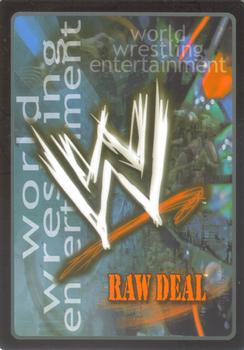 2004 Comic Images WWE Raw Deal: Vengeance #125 You're Dangerously Close Back