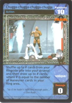 2004 Comic Images WWE Raw Deal: Vengeance #144 Chugga-chugga-chugga-chugga Front