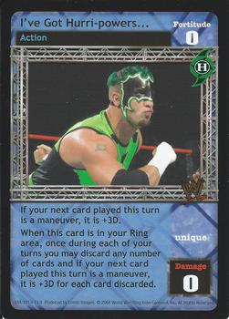2004 Comic Images WWE Raw Deal: Vengeance #164 I've Got Hurri-Powers Front