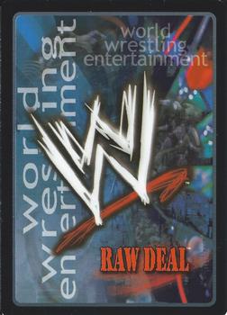 2004 Comic Images WWE Raw Deal: Vengeance #22 Military Slam Back