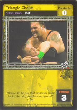 2004 Comic Images WWE Raw Deal: Vengeance #26 Triangle Choke Front