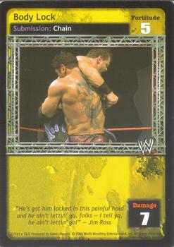 2004 Comic Images WWE Raw Deal: Vengeance #27 Body Lock Front