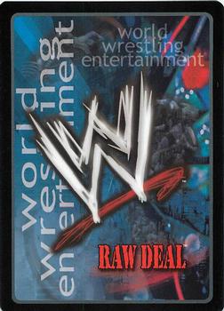2004 Comic Images WWE Raw Deal: Vengeance #180 This is Not Enough Back