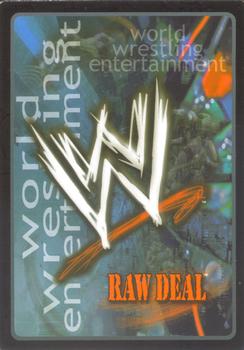 2004 Comic Images WWE Raw Deal: Vengeance #54 For the Love of God - Why, King, Why? Back