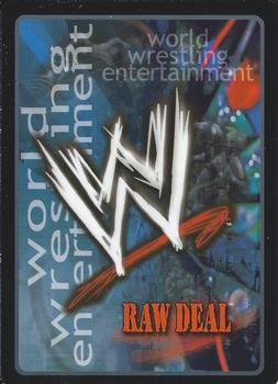 2004 Comic Images WWE Raw Deal: Vengeance #56 That's Broken! Back