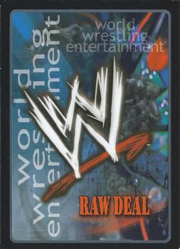 2004 Comic Images WWE Raw Deal: Vengeance #59 Now or Never Back