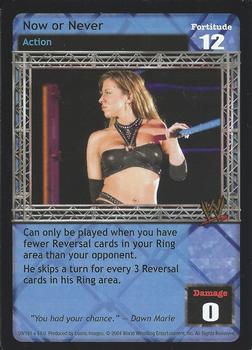 2004 Comic Images WWE Raw Deal: Vengeance #59 Now or Never Front
