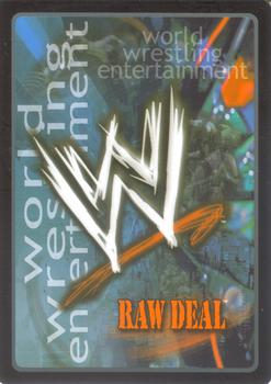 2004 Comic Images WWE Raw Deal: Vengeance #60 Enough With the Trash Talk Back