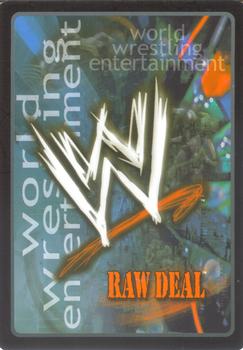 2004 Comic Images WWE Raw Deal: Vengeance #61 Anaheim, California Back