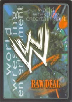 2004 Comic Images WWE Raw Deal: Vengeance #86 Immune To Pain Back