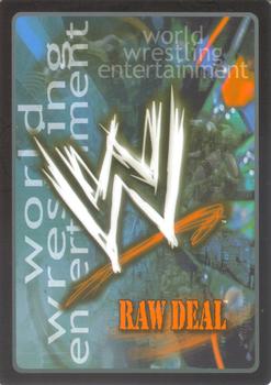 2004 Comic Images WWE Raw Deal: Vengeance #94 Chain Finisher Back