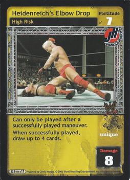 2005 Comic Images WWE Raw Deal: Unforgiven #138 Heidenreich's Elbow Drop Front