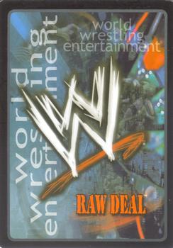 2005 Comic Images WWE Raw Deal: Unforgiven #139 Who Wants to be My Friend? Back