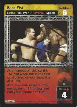 2005 Comic Images WWE Raw Deal: Unforgiven #13 Back Fist Front