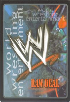 2005 Comic Images WWE Raw Deal: Unforgiven #155 The Hurri-Friends' Armory Back