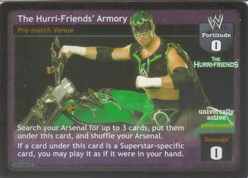 2005 Comic Images WWE Raw Deal: Unforgiven #155 The Hurri-Friends' Armory Front
