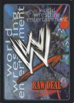 2005 Comic Images WWE Raw Deal: Unforgiven #158 Greetings, Citizen Back