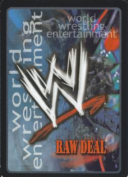 2005 Comic Images WWE Raw Deal: Unforgiven #160 Unleash Hell Back