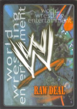 2005 Comic Images WWE Raw Deal: Unforgiven #181 Uncle Eric's Karate Kick Back