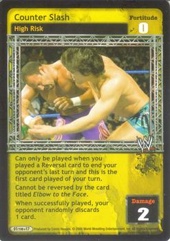 2005 Comic Images WWE Raw Deal: Unforgiven #1 Counter Slash Front