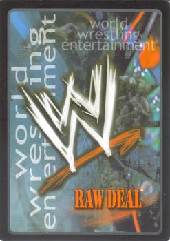 2005 Comic Images WWE Raw Deal: Unforgiven #26 Shoot Suplex Back