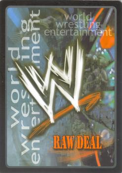 2005 Comic Images WWE Raw Deal: Unforgiven #40 Side Headlock Back