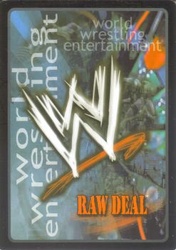 2005 Comic Images WWE Raw Deal: Unforgiven #44 Guillotine Stretch Back
