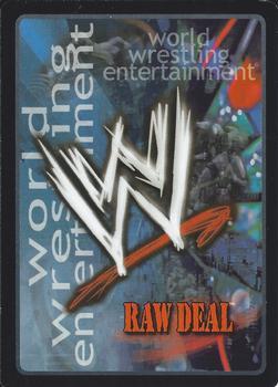 2005 Comic Images WWE Raw Deal: Unforgiven #125 Bagpipe Introduction Back