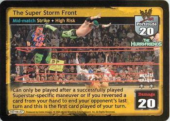 2005 Comic Images WWE Raw Deal: Unforgiven #157 Super Storm Front Front