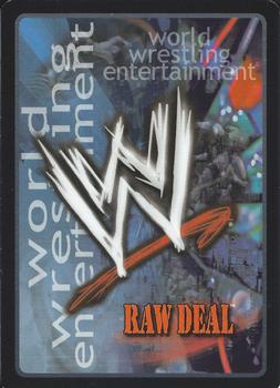 2005 Comic Images WWE Raw Deal: Unforgiven #64 Afterburn Back