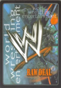 2005 Comic Images WWE Raw Deal: Unforgiven #68 Marking Out Back