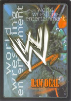 2005 Comic Images WWE Raw Deal: Unforgiven #8 Shoulder Block Back