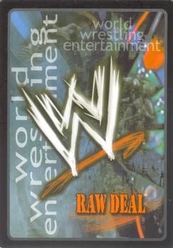 2005 Comic Images WWE Raw Deal: Unforgiven #90 This Is Just the Beginning Back