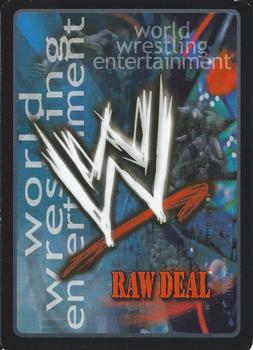 2006 Comic Images WWE Raw Deal: The Great American Bash #138 The Art of Persuasion Back