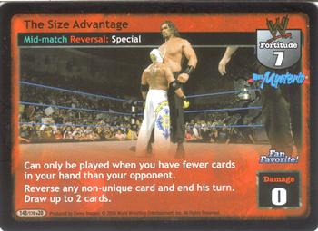 2006 Comic Images WWE Raw Deal: The Great American Bash #143 The Size Advantage Front